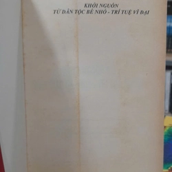 KHỎI NGUỒN TỪ DÂN TỘC BÉ NHỎ - TRÍ TUỆ VĨ ĐẠI - TRẦN NHU 461006
