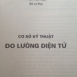 CƠ SỞ KỸ THUẬT ĐO LƯỜNG ĐIỆN TỬ 482460