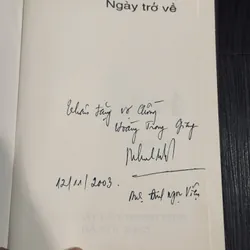 Ngày Trở Về - Chu Lai (bìa cứng, có chữ ký tác giả) 600969
