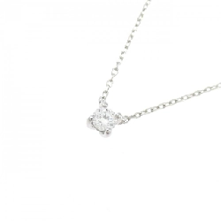 PT950 Solitaire Diamond Necklace - Hàng hiệu Authentic 857659