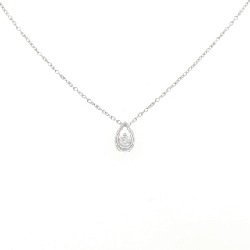 K14WG/K10WG Dây chuyền kim cương 0.07CT - Hàng hiệu Chính hãng