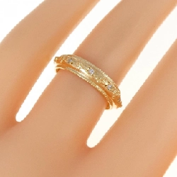 Nhẫn kim cương 750YG 0.04CT 671589