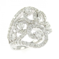 Nhẫn kim cương K18WG 1.15CT