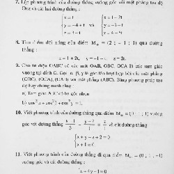 Hình học lớp 12 xưa 11570