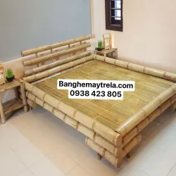 Giường tre phòng ngủ 594146