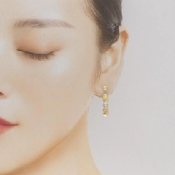 K18 Ba màu Bông tai - Hàng hiệu Chính hãng 870516