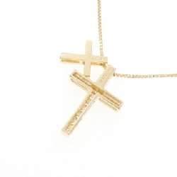 K18YG 2WAY Dây chuyền kim cương 0.23CT - Hàng hiệu Authentic 856722