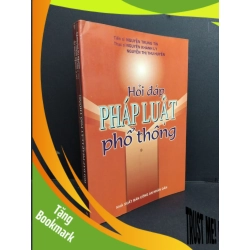(TẶNG BOOKMARK) Hỏi đáp pháp luật phổ thông mới 90% bẩn bìa, ố nhẹ 2006 RBK2811 Ts. Nguyễn Trung Tín, Ths. Nguyễn Khánh Ly, Ths. Nguyễn Thị Thu Huyền GIÁO TRÌNH, CHUYÊN MÔN