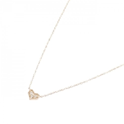 K10PG Dây chuyền kim cương hình trái tim - Hàng hiệu Authentic 861346