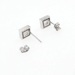 K18WG Bông tai kim cương - Hàng hiệu Chính hãng 869007