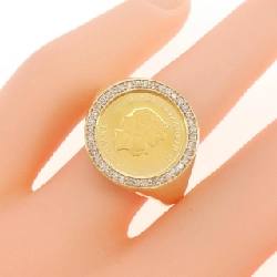 Nhẫn kim cương K18YG 0.20CT - Hàng hiệu Authentic 850240