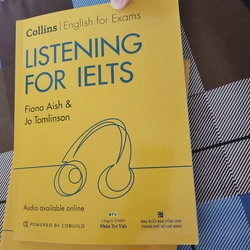 Sách IELTS - Listening for IELTS - Collins - mới 100%