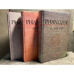 Phan Cự Đệ tuyển tập (Trọn bộ 3 tập bìa cứng) -NXB Giáo Dục 2006 -Khổ 16x24cm,2315 trang- Sách lưu kho chưa qua sd