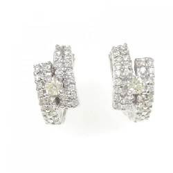 K14WG Bông tai kim cương - Hàng hiệu Chính hãng