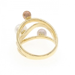 Nhẫn ngọc trai Akoya K18YG - Hàng hiệu Authentic 850812