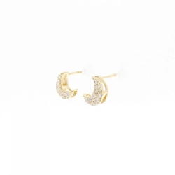 K18YG Bông tai kim cương hình trăng 0.20CT - Hàng hiệu Chính hãng 870348