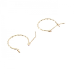 Bông tai K10YG Agat - Hàng hiệu Chính hãng 847003