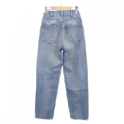 Quần jeans denim wash màu thép CELINE Margaret 2N814634R 646823