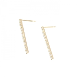 K18YG Bông tai kim cương 0.40CT - Hàng hiệu Chính hãng 873248