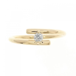 Nhẫn kim cương K18YG 0.08CT 671354