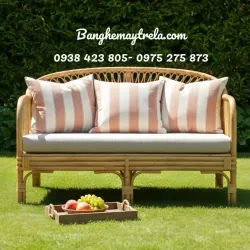 Sofa mây tre đan hiện đại phòng khách 936610