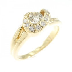 Nhẫn kim cương K18YG 0.50CT