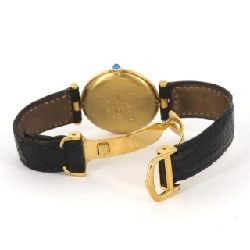 Cartier MustVLC LM GP W1006454 GP Quartz - Hàng hiệu Authentic 881804