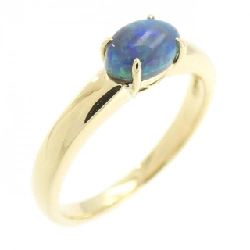 Nhẫn Opal Đen K18YG - Hàng hiệu Authentic