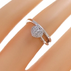 Nhẫn kim cương hình trái tim Ponte Vecchio 0.11CT - Hàng hiệu Authentic 837536