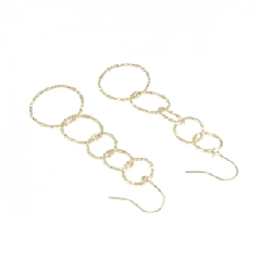 K18YG Bông tai - Hàng hiệu Chính hãng 868855