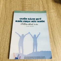 CUỐN SÁCH QUÝ KHÔI PHỤC SỨC KHỎE KHIẾM THÍNH , Ù TAI