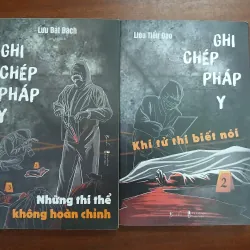 GHI CHÉP PHÁP Y (GỒM 2 CUỐN: KHI TỬ THI BIẾT NÓI + NHỮNG THI THỂ KHÔNG HOÀN CHỈNH)