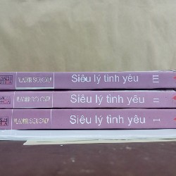 Siêu Lý Tình Yêu (bộ đủ 3 tập) giá bán 190, giá bìa 288 (bản in năm 2011) 21217