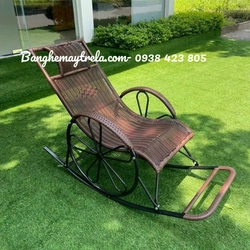 Ghế mây nhựa bập bênh giá rẻ 458234