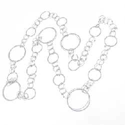 K18WG Necklace - Hàng hiệu Authentic 863586