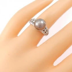 Nhẫn ngọc trai Akoya PT900 8.9mm - Hàng hiệu Authentic 851149