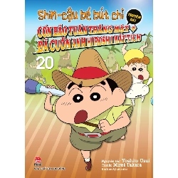 Shin - Cậu Bé Bút Chì - Truyện Dài - Tập 20 - Cơn Bão Tuần Trăng Mật Đã Cuốn Anh Hiroshi Mất Tích - Yoshito Usui, Mirei Takata (Mới 100%) Manga, comic, NXB Kim Đồng - SÁCH ĐẠI HỌC