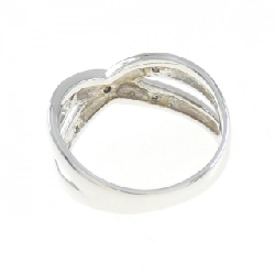 Nhẫn kim cương K18WG 0.10CT 671371