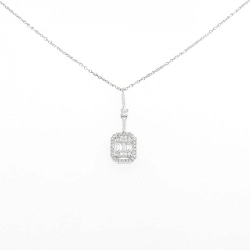 K18WG Dây chuyền kim cương - Hàng hiệu Authentic