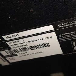 Ti vi LG 49in bể màn hình 501620