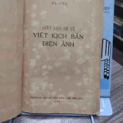 Sách: Mấy vấn đề về viết kịch bản Điện Ảnh - Tác giả: Hạ Diễn (A3) 597539