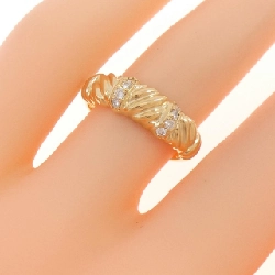 Nhẫn kim cương K18YG 0.10CT 672016