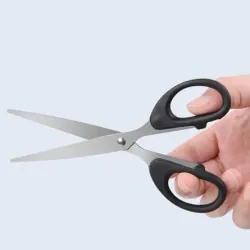 Kéo Cắt Văn Phòng Lưỡi Thép Không Gỉ 13.5 Cm - Kéo Cắt Giấy Thủ Công Hàng Cao Cấp 528399