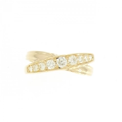 Nhẫn kim cương K18YG 0.31CT 671490