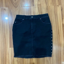 Chân váy jean HM auth new sz XS