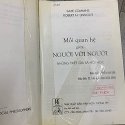 Mối quan hệ giữa người với người. 999 466357