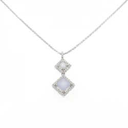 750WG Đá Chalcedony Dây Chuyền - Hàng hiệu Chính hãng