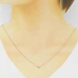 K10PG Dây chuyền hình trái tim kim cương - Hàng hiệu Chính hãng 864636