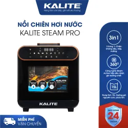 Kalite Steam Pro – Nồi chiên hơi nước 15L cao cấp, giữ trọn vị ngon – giảm 95% dầu mỡ 588978