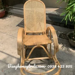 Ghế thư giãn bập bênh mây tre 957477